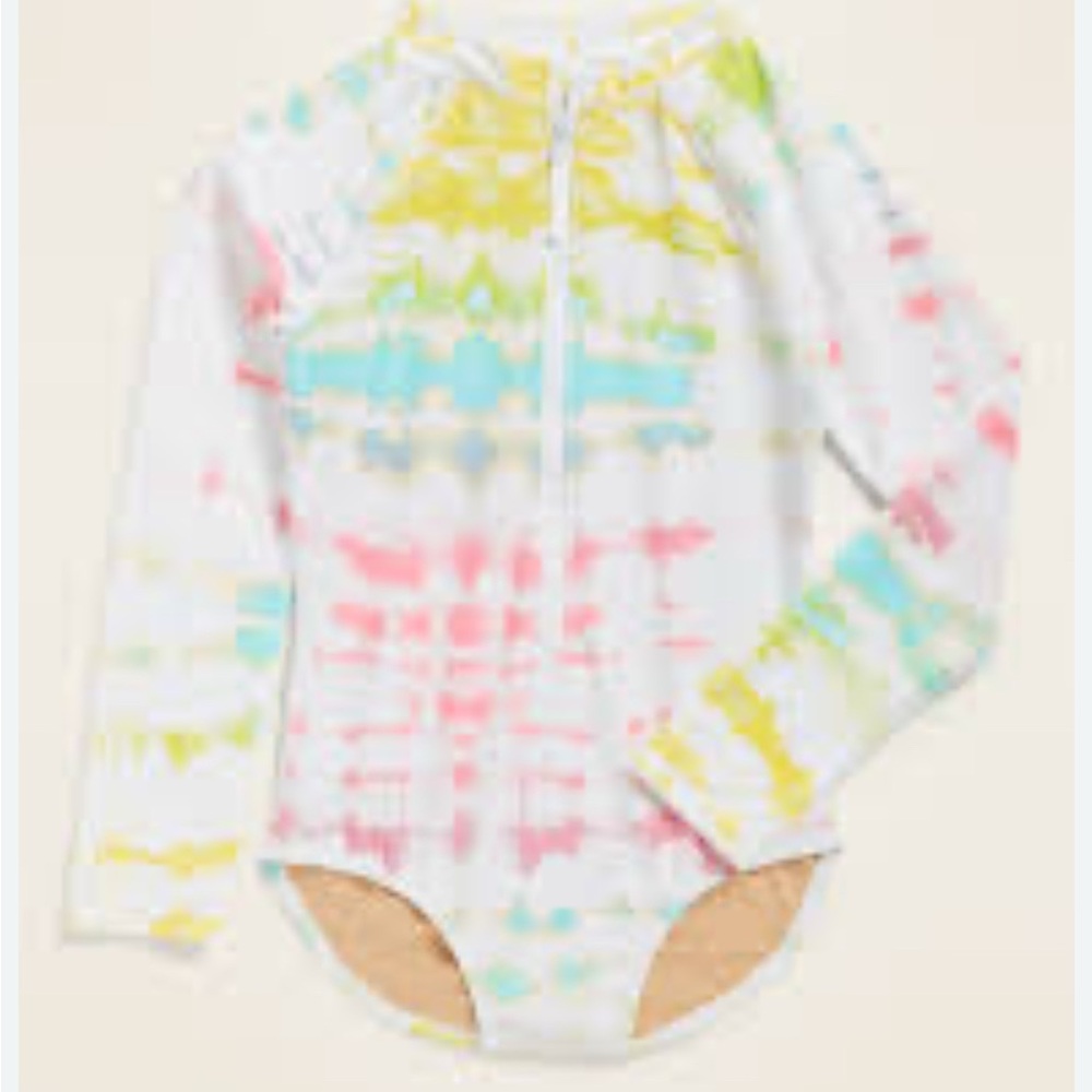 Old Navy Multicolor Kids Swim Rashguard